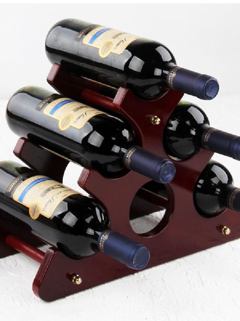 紅酒架擺件木質歐式葡萄酒架創意收納架家用櫃展示架酒具時尚簡約
