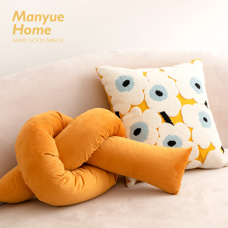 簡約現代風格異形抱枕內含pp棉適合午睡和客廳使用