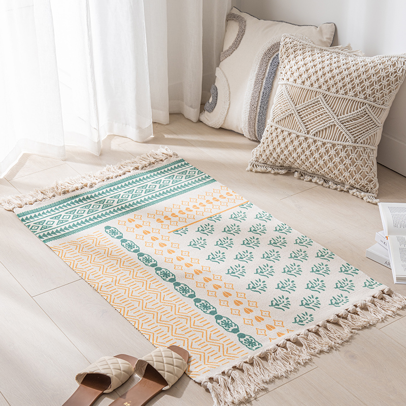 北歐地毯客廳摩洛哥風地墊高級感沙發茶几毯臥室墊子