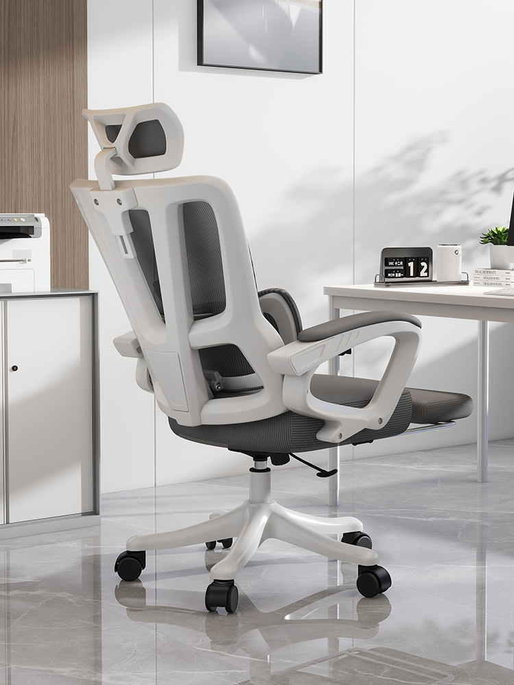 彈性網布透氣舒適久坐不累的電腦辦公椅在家也能享受人體工學設計的舒適