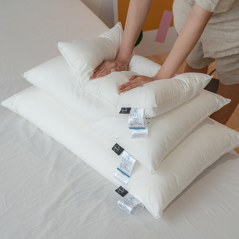 全棉單個裝枕頭母嬰級抗菌防蟎適合單人使用