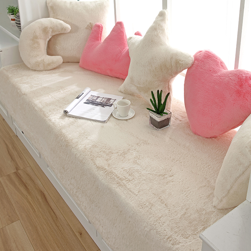 可愛毛絨抱枕靠墊套裝裝飾沙發客廳或床頭星星皇冠愛心造型任選 (8.3折)