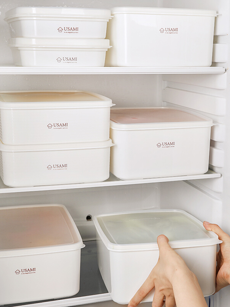 日本風居家冰箱保鮮盒冷凍保鮮母乳冷藏可防黴多種容量選擇