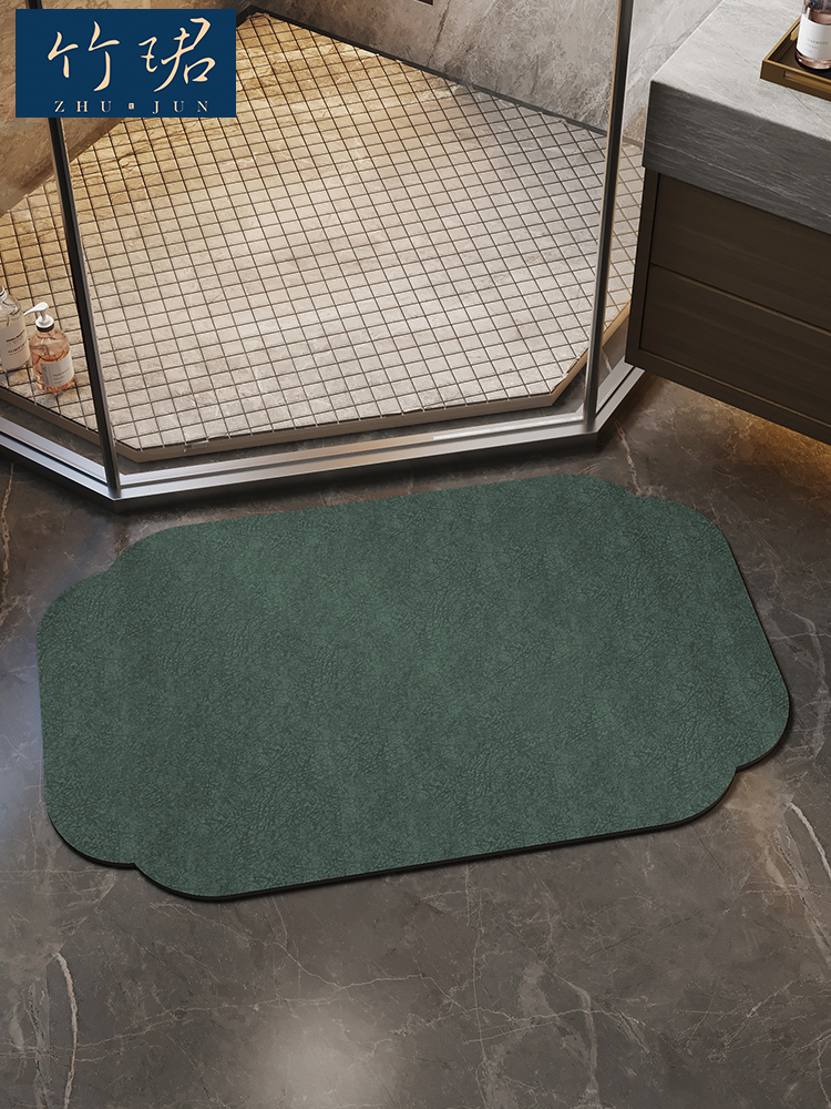 硅藻土浴室地墊 吸水防滑腳墊 衛浴乾燥珪藻土地墊