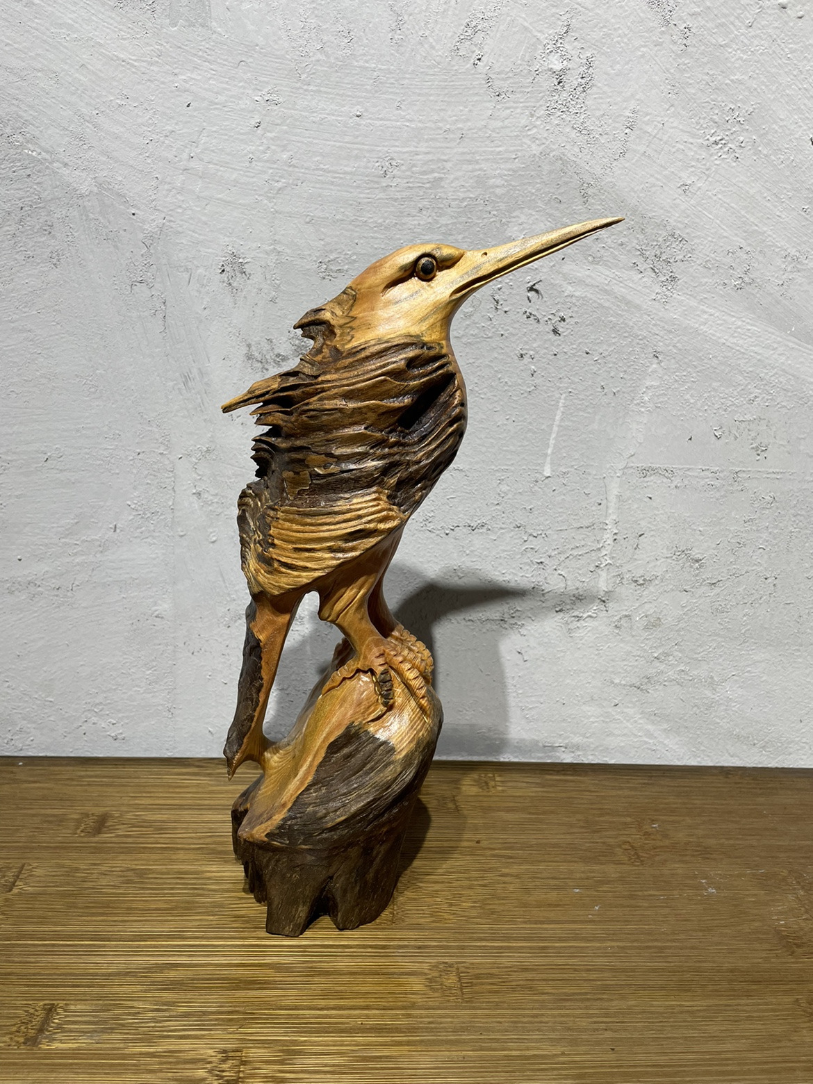木雕動物擺件天然木質藝術風格獨特禮物純手工製作限量珍藏