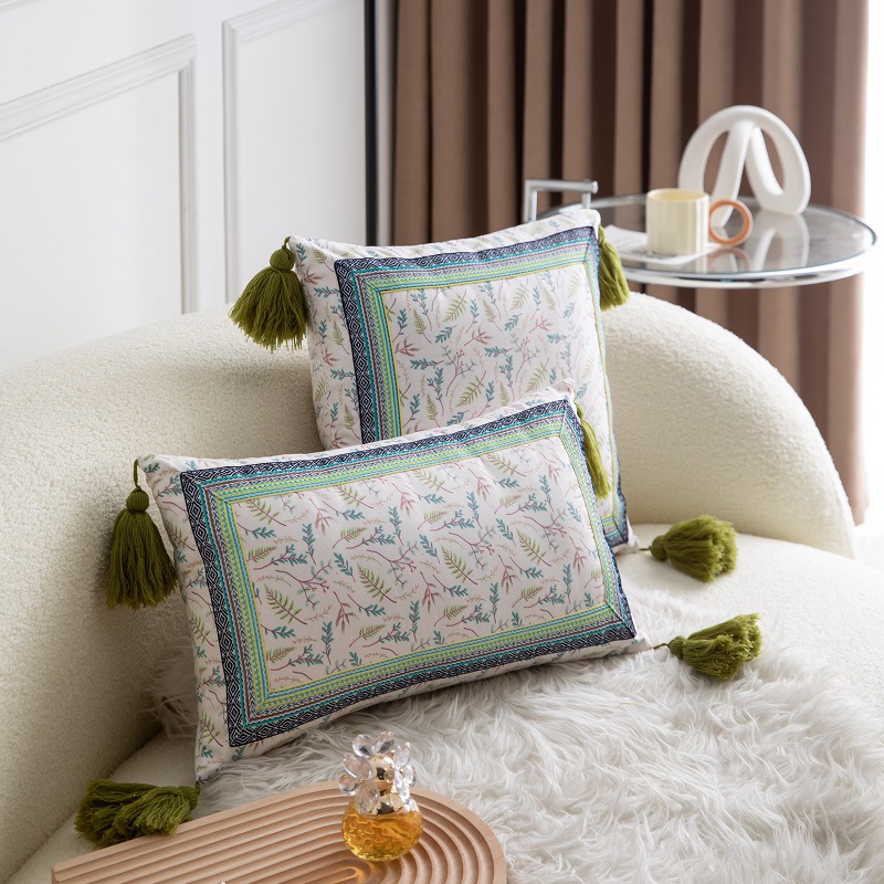 日式風格其他材質抱枕套腰枕套客廳臥室沙發靠墊套