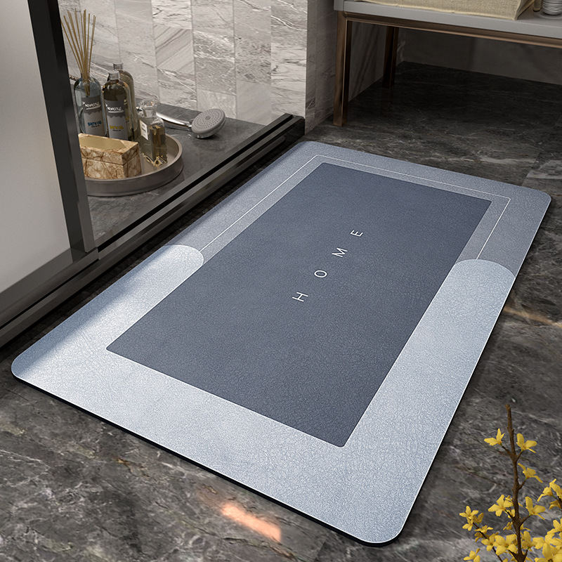 吸水速乾地毯地墊 防滑浴室廚房墊 家用 pvc 現代簡約