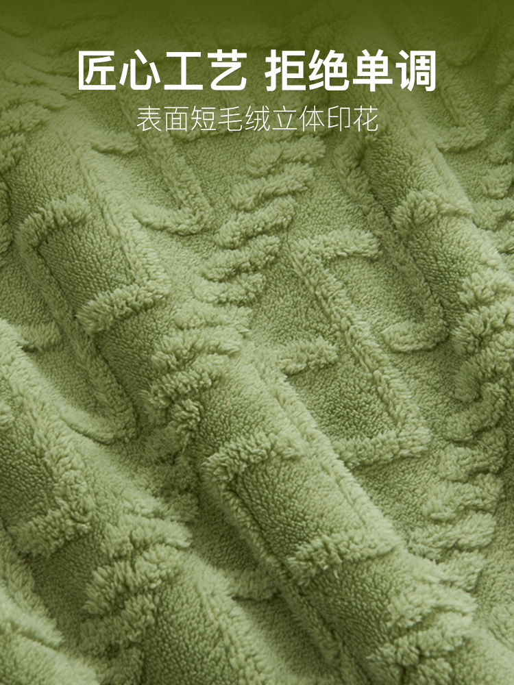 加厚冬季法蘭絨羊羔絨毛毯柔軟保暖多種尺寸可選適用於臥室客廳沙發等