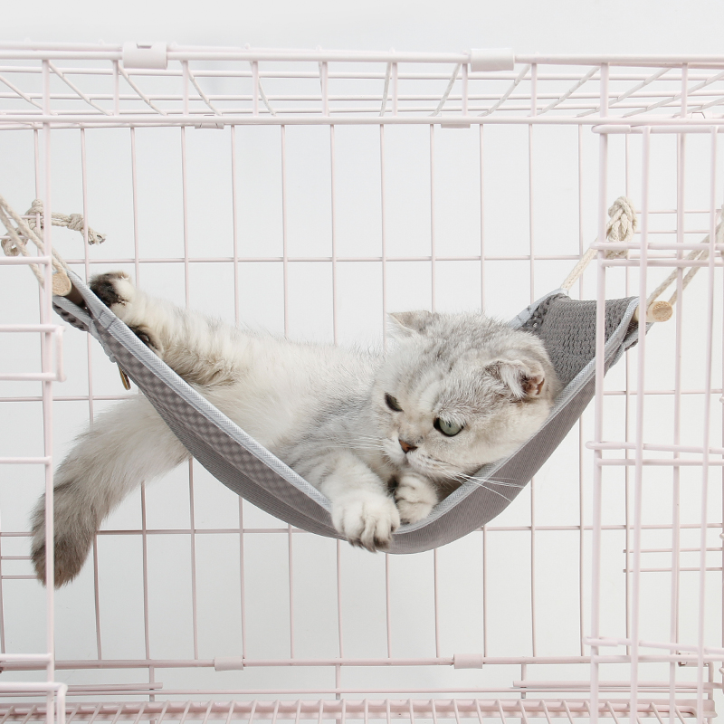貓咪舒適睡床貓狗床盪鞦韆貓窩趴窩吊床寵物用品