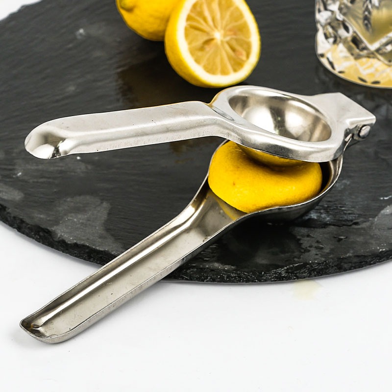 304不鏽鋼檸檬夾榨汁器 家用小型手動榨汁機 壓汁器 (8.3折)