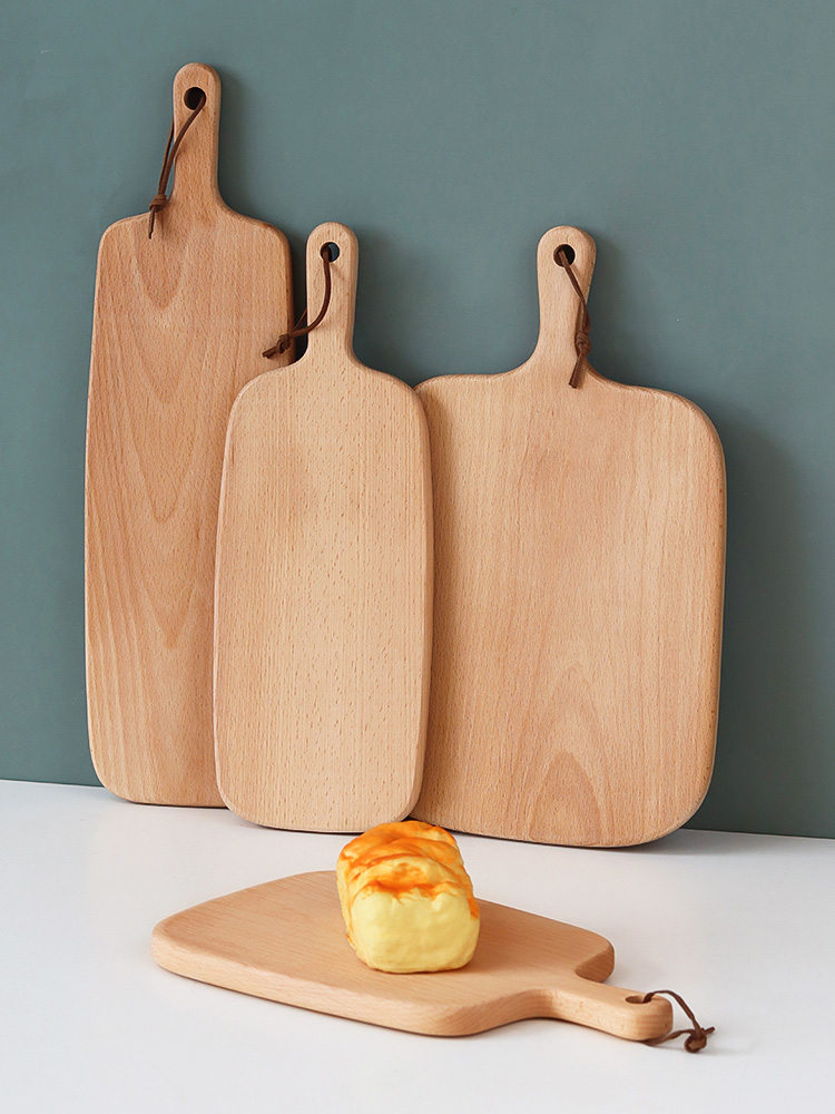 廚房實木多用途砧板切蛋糕水果牛排麵包櫸木相思木任選 (6.2折)