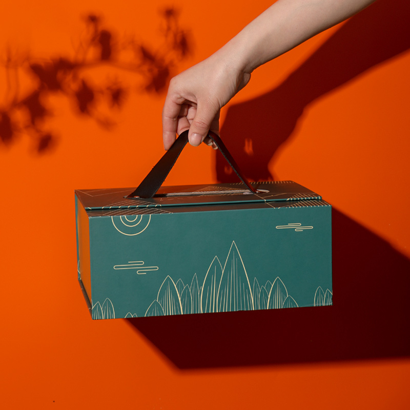 端午節粽子禮盒包裝紙盒手提高檔定製酒店雪花酥糯米船禮品空盒子 (0.8折)