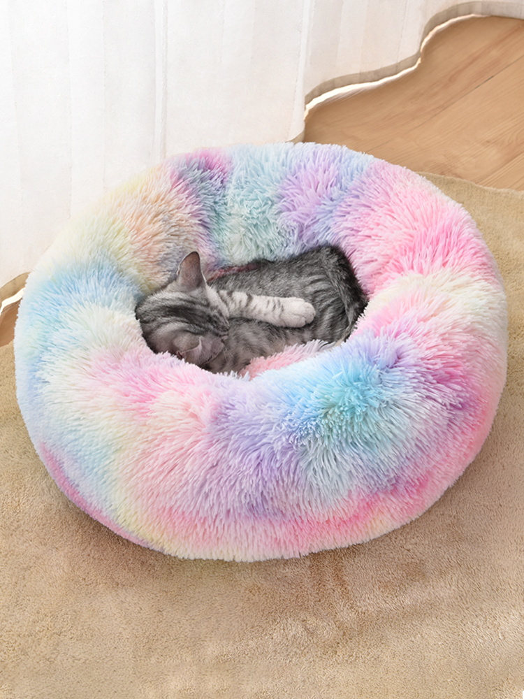 舒適冬季保暖貓窩四季通用讓貓咪深度睡眠