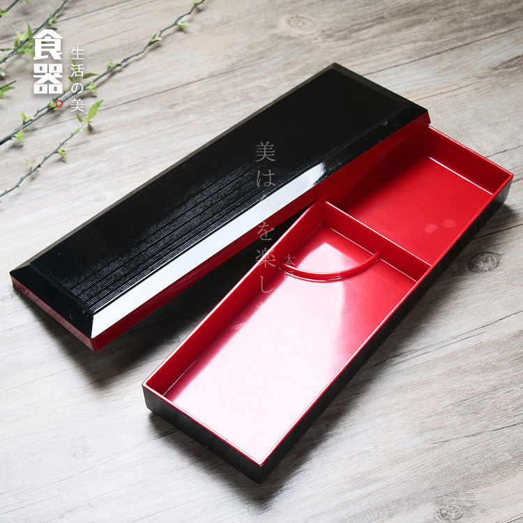 日式鰻魚飯多格便當盒塑料材質分隔適用餐廳家庭 (6.5折)