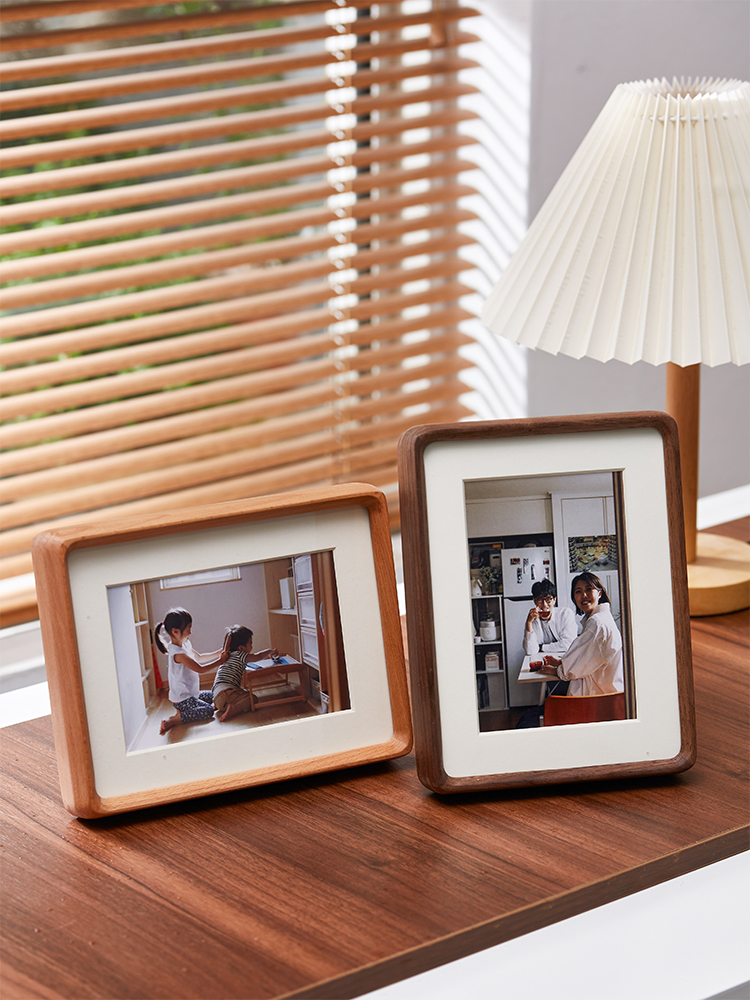 實木相框擺臺掛牆高級感diy照片多種組合供您選擇 (6.2折)