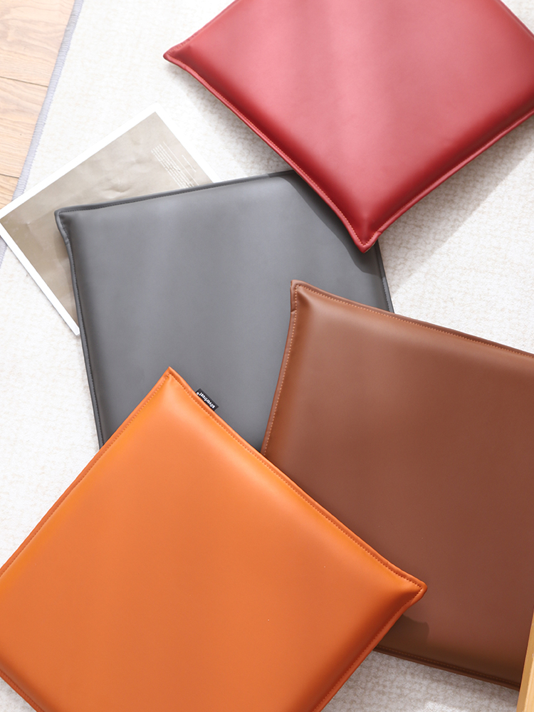 簡約現代記憶棉坐墊多種尺寸顏色可選舒適坐感防滑耐磨