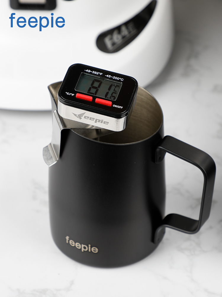 咖啡測溫計手衝咖啡測溫 打奶泡溫度測量手沖咖啡器具