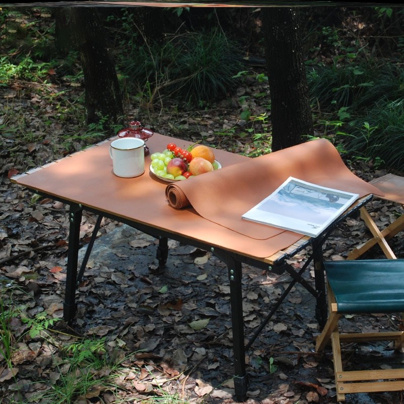 蛋卷桌桌墊野營桌佈野餐墊ins北歐日式戶外露營桌佈防水加厚加大
