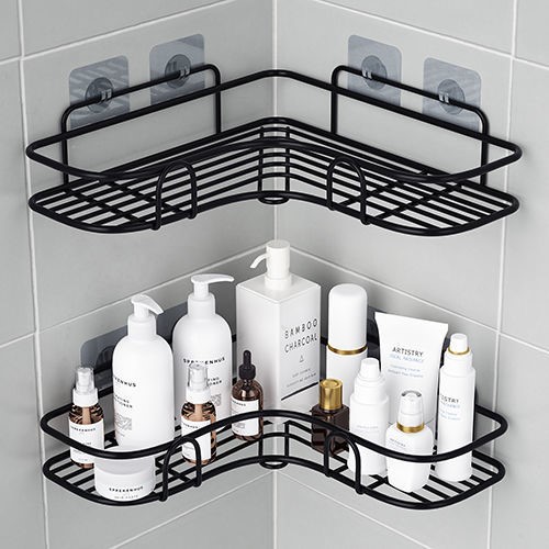免打孔鐵製置物架衛浴廚房皆適用多種款式任你挑選