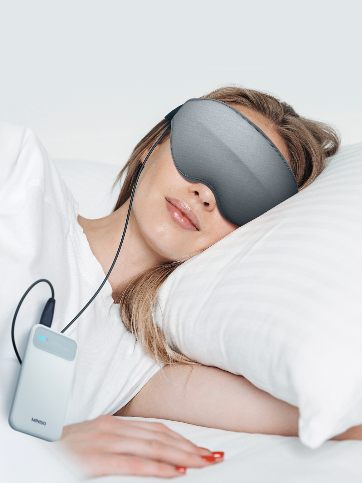 超舒適3d眼窩睡眠眼罩dreamlightheat熱敷眼罩消除疲勞助你安眠