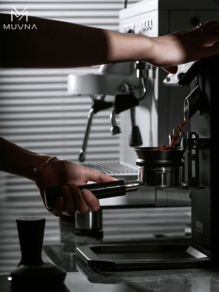時尚風格意式咖啡機手柄磁吸接粉環防飛粉咖啡機接粉環廚房咖啡機配件 (8.3折)