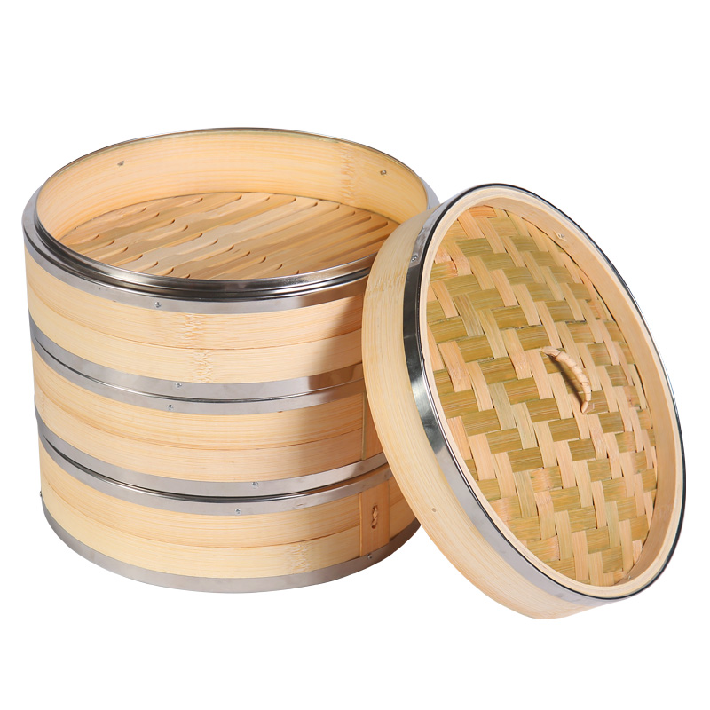 蒸尚美 精緻美觀 竹製蒸籠 蒸包子饅頭籠屜 小籠包