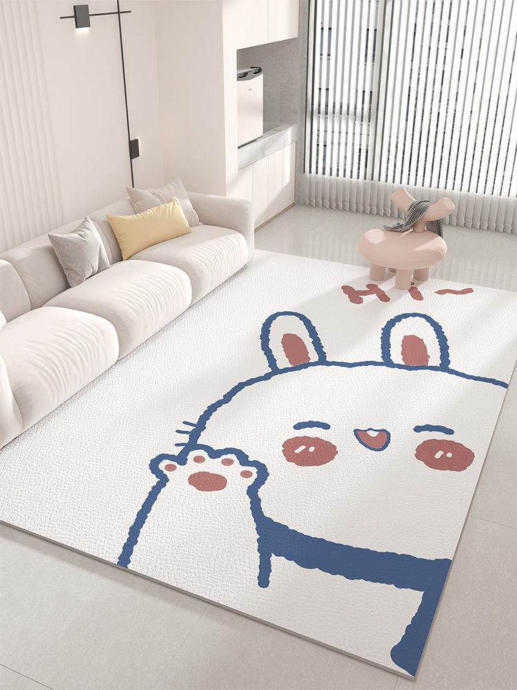客廳臥室防潑水pvc可擦地毯兒童爬行墊
