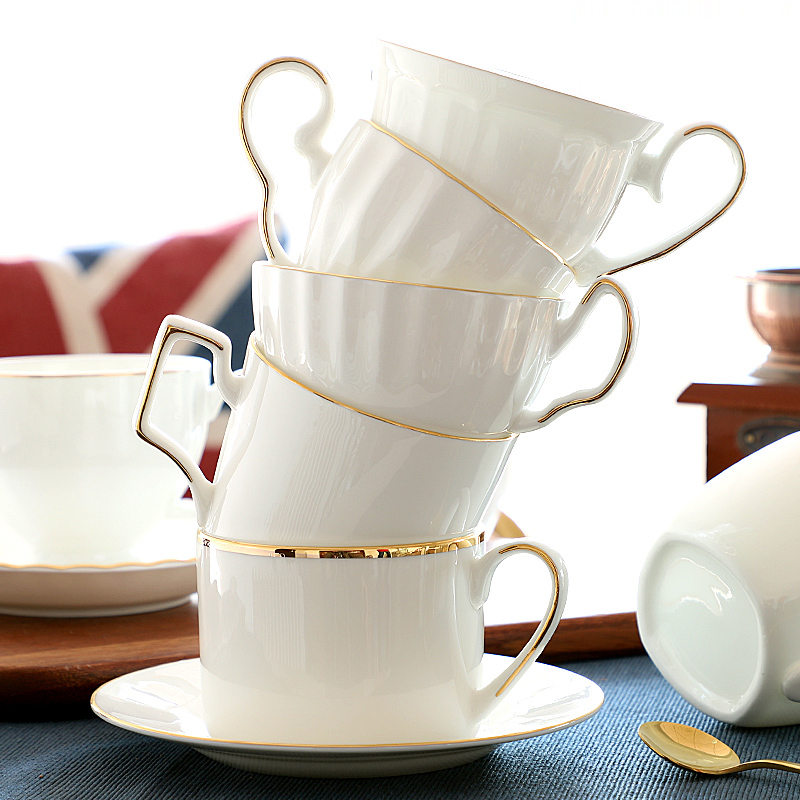 奢華陶瓷歐式咖啡杯套裝品味下午茶時光的精緻之選