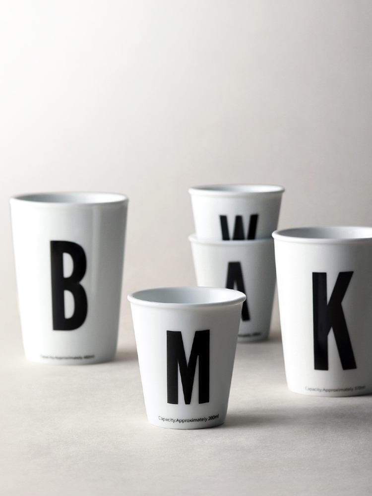 九土創意字母可樂冷飲杯陶瓷咖啡杯 中式風格小清新