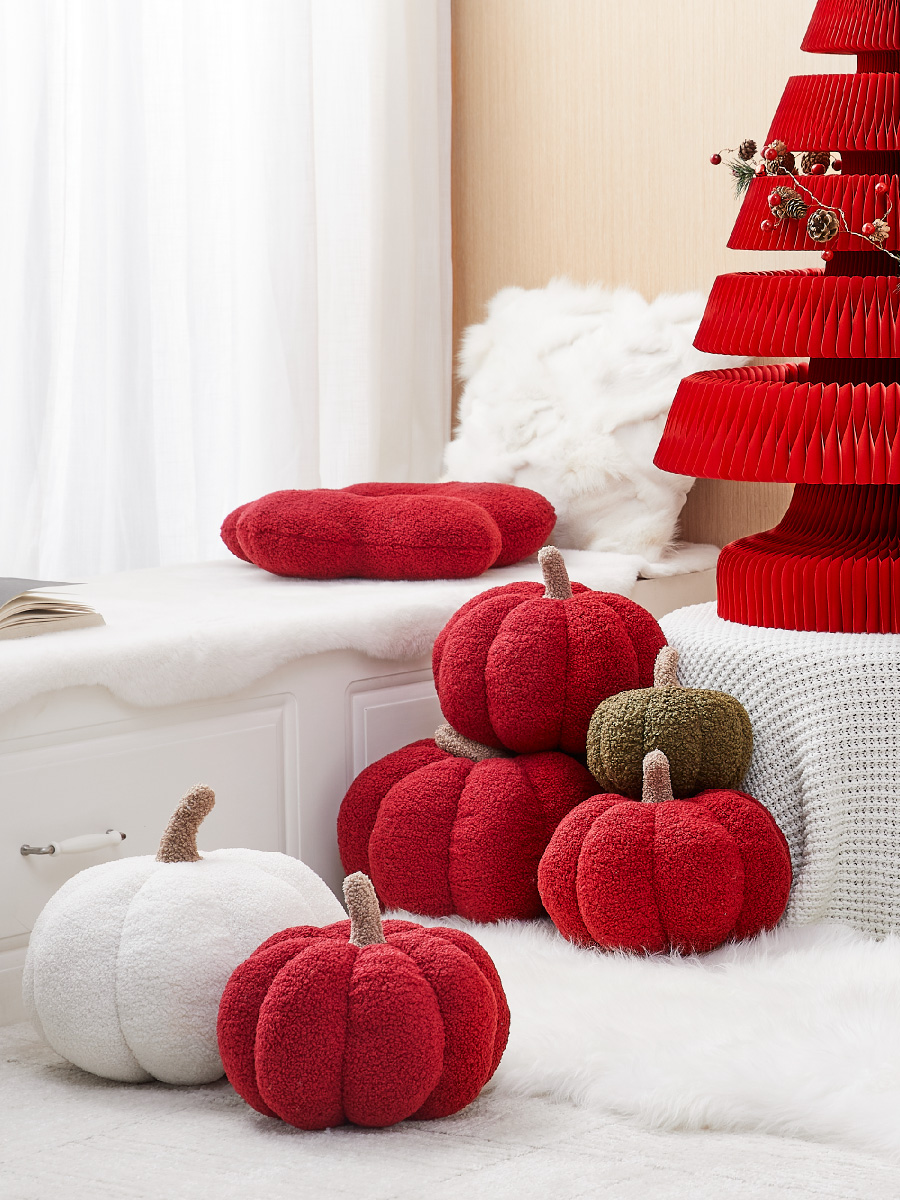 可愛南瓜抱枕靠墊客廳沙發臥室床頭裝飾簡約現代風格