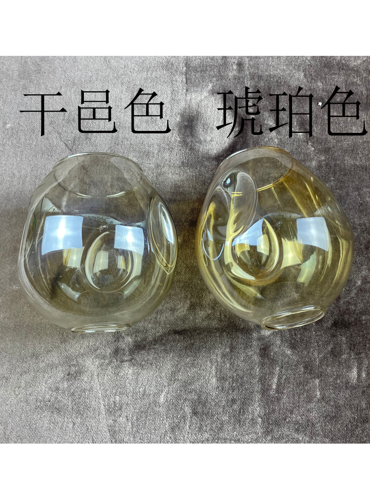 嬭白魔豆圓形繞線玻璃燈罩g9球中球e27分子罩螢火蟲g4創意外殼罩 (2.4折)