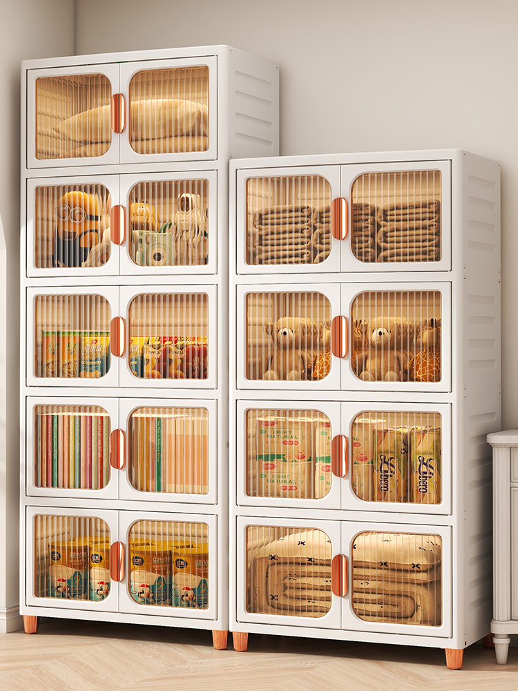 北歐風梵格仕多層兒童玩具收納櫃5060公分寬多色可選