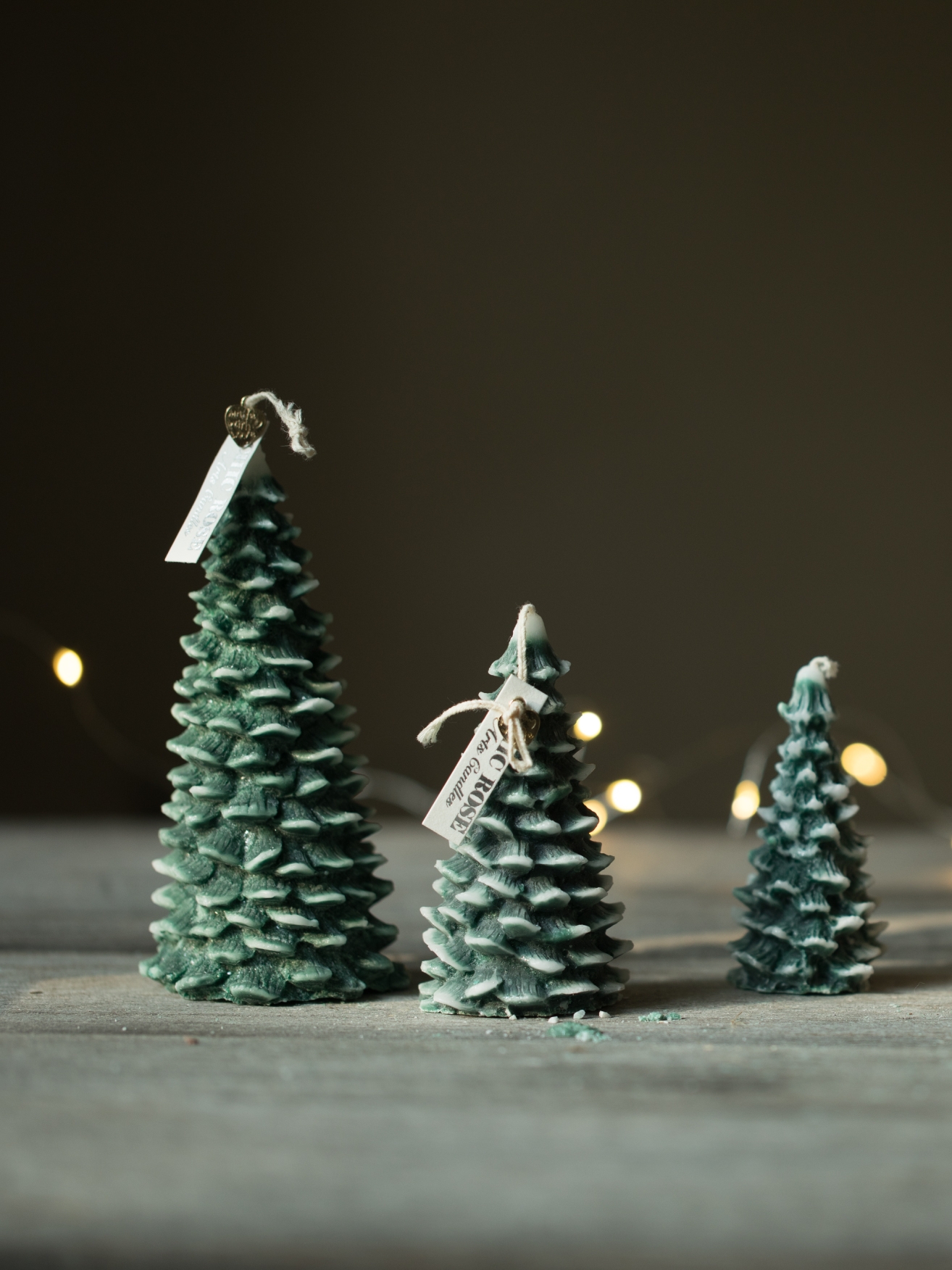 聖誕節聖誕樹造型香薰蠟燭節日燭臺裝飾禮品