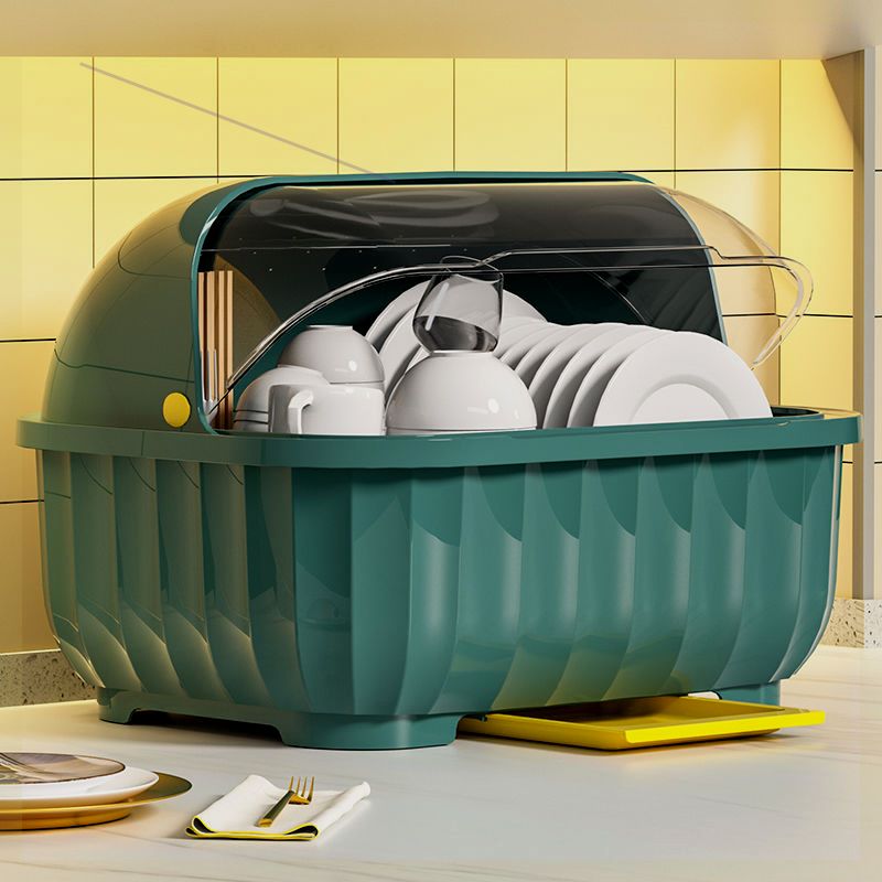 塑料材質瀝水收納盒碗架瀝水籃廚房層架置物架