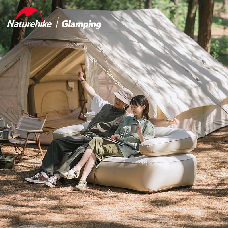 naturehike挪客加高充氣沙發床 戶外露營沙發床