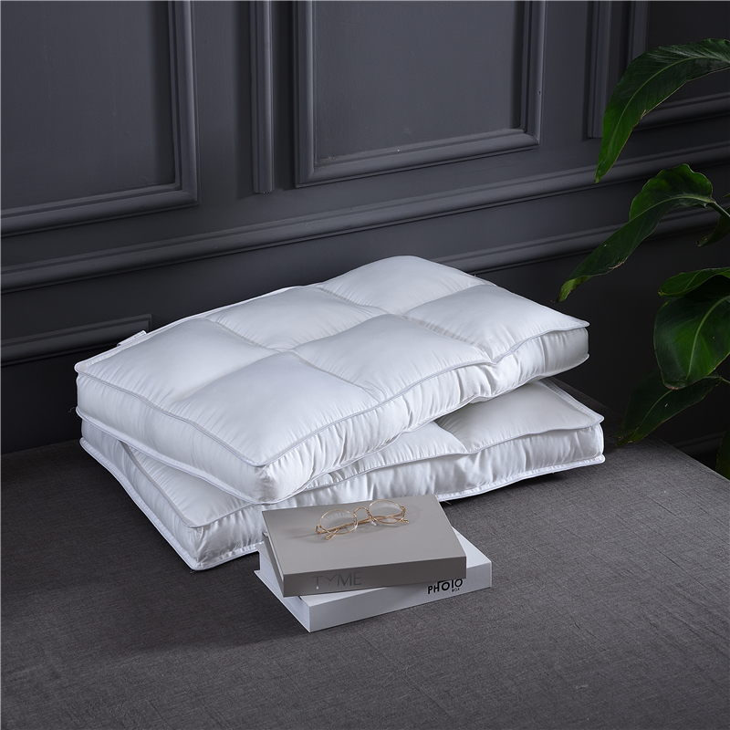 柔軟羽絲絨枕頭低枕體驗日式五星級酒店睡眠品質