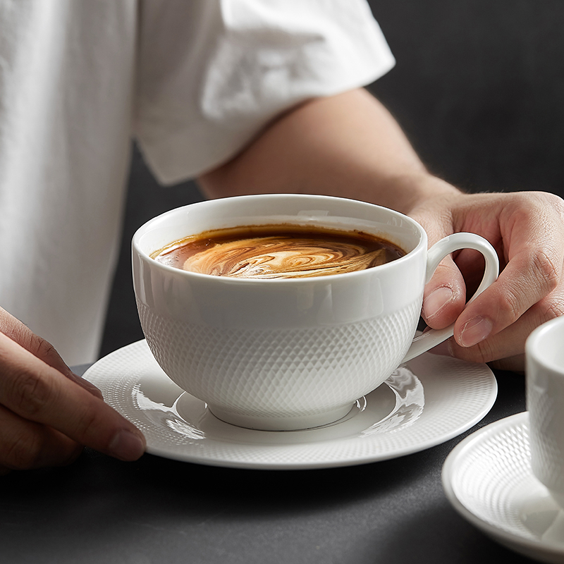 法式風格小清新高檔精緻陶瓷咖啡杯碟早餐辦公室下午茶餐具