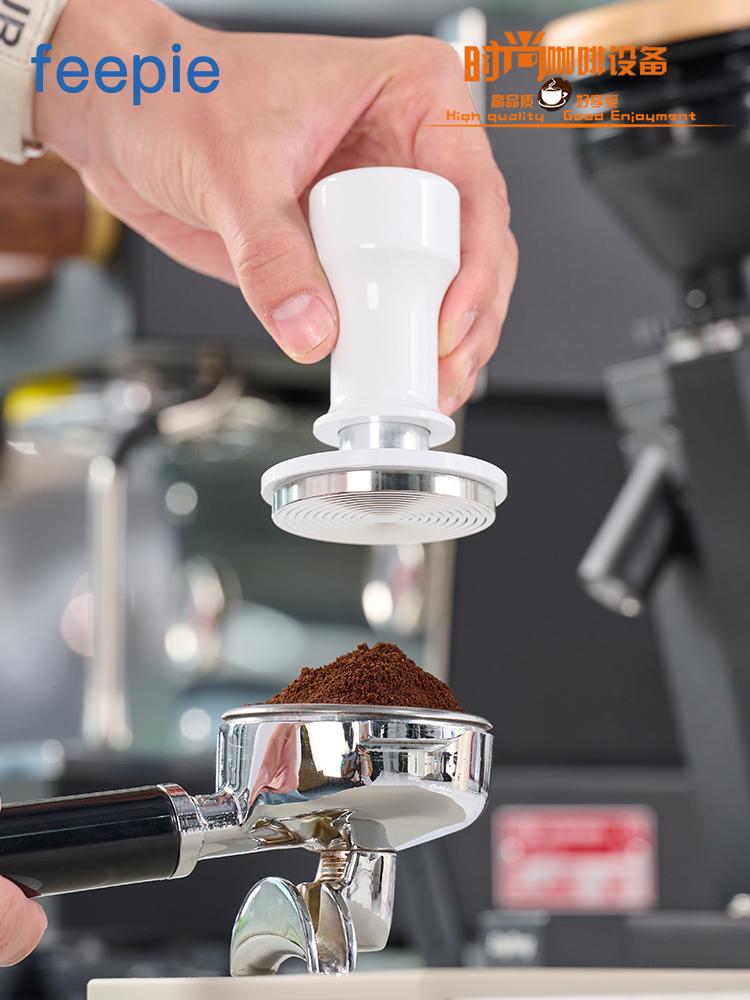 feepie啡派不鏽鋼咖啡壓粉器 適合各種咖啡機手柄 精準填壓粉末 手動研磨 (8.3折)