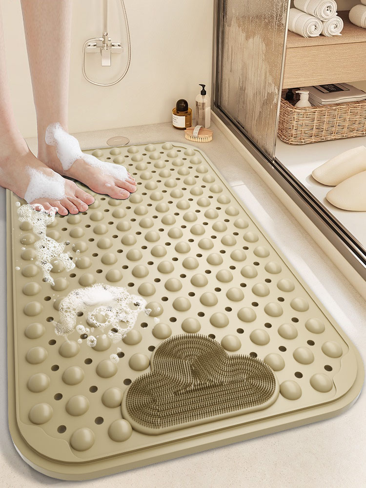 美式風格棉質方形玄關地墊可機洗可手洗