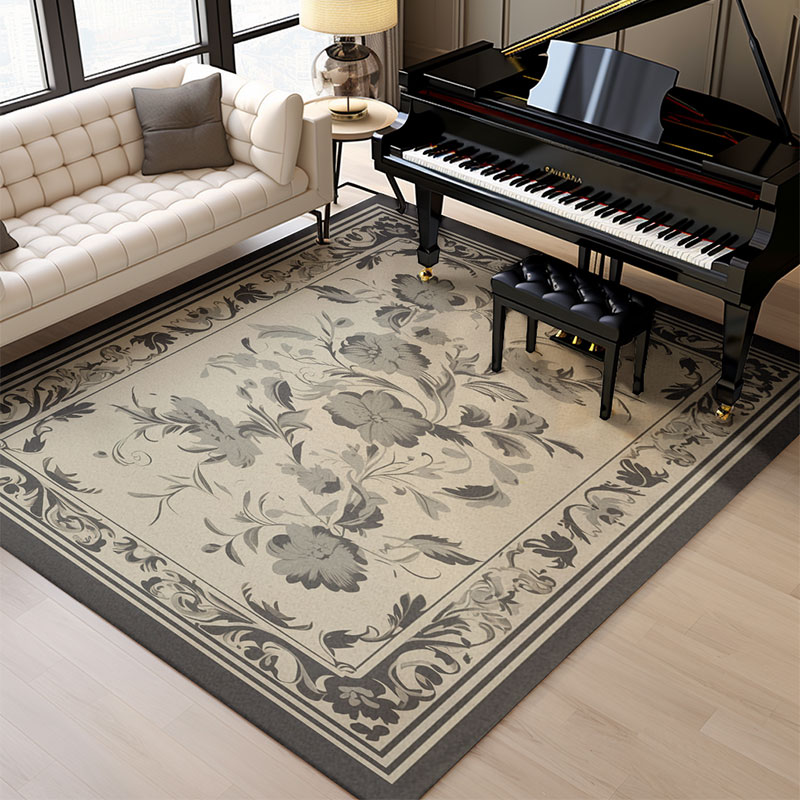 鋼琴地毯專用隔音減震防震防滑墊 加厚耐髒防水 法式吸音地墊