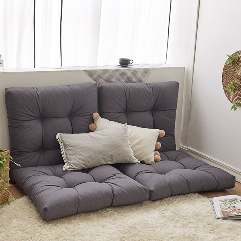 韓式風格純棉坐墊加厚大號適合飄窗地板和客廳使用