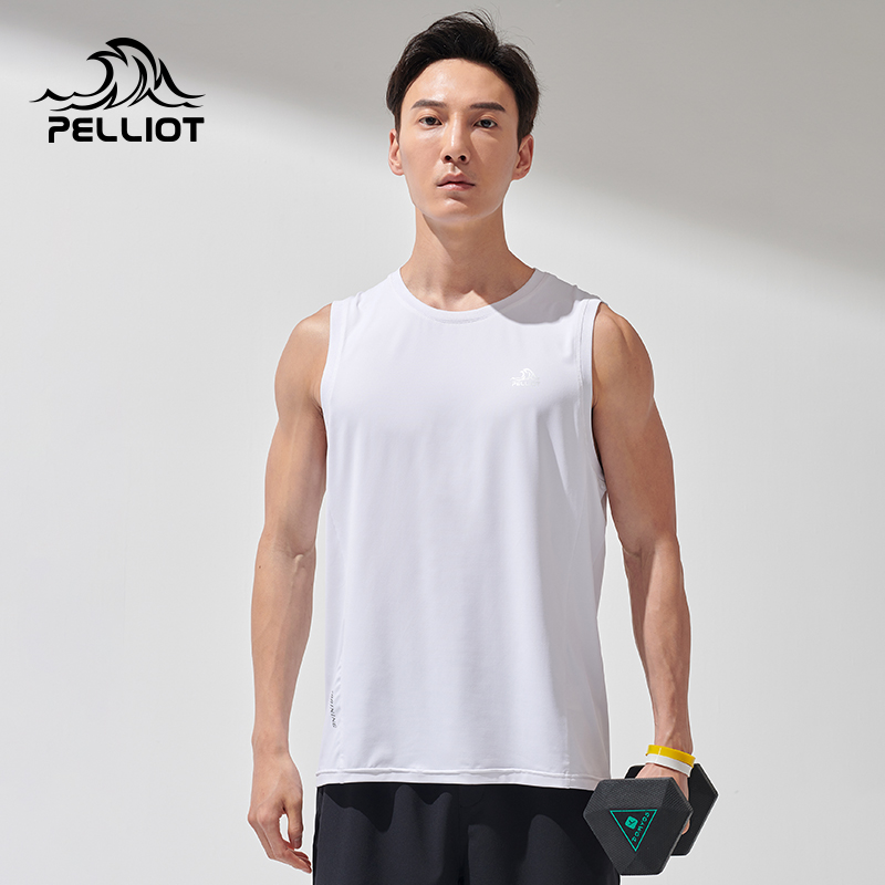 男款戶外健身短袖運動背心 透氣吸汗速乾T恤跑步訓練衣