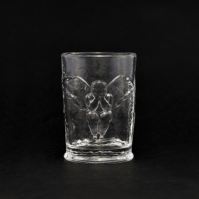 美式簡約有機玻璃擺件裝飾擺件天使果汁杯送禮 (8.3折)